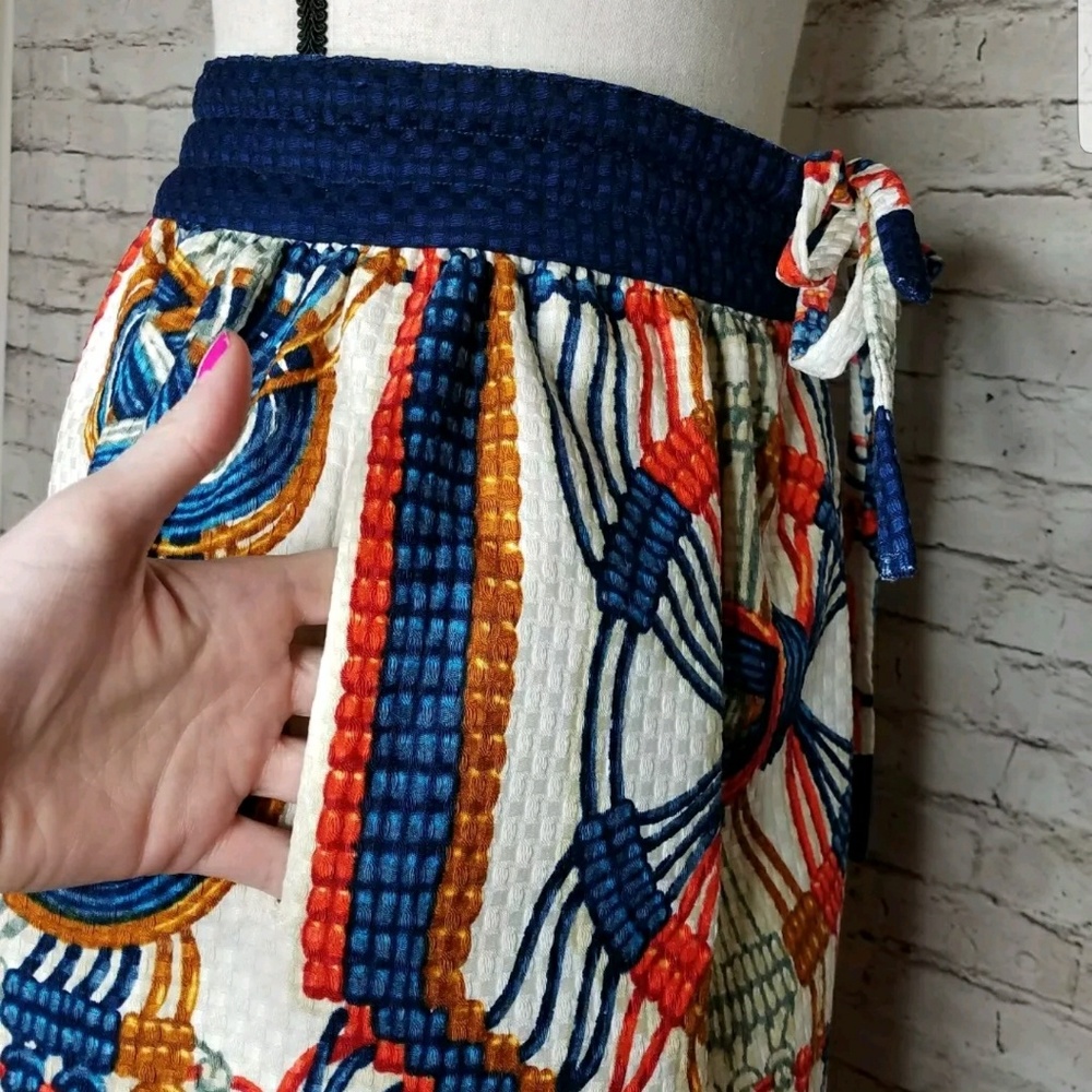 SOLD💞Vintage Hermes Paris Printed Full Maxi - Picture 6 of 8